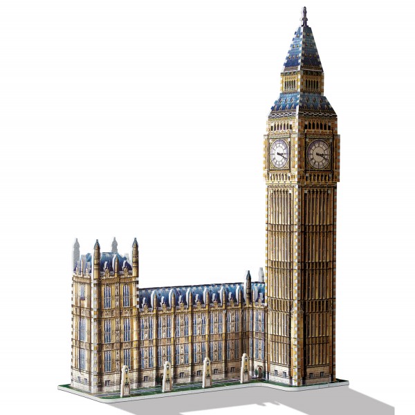 Big Ben & House of Parliament - Queen Elisabeth Tower / 3D-Puzzle