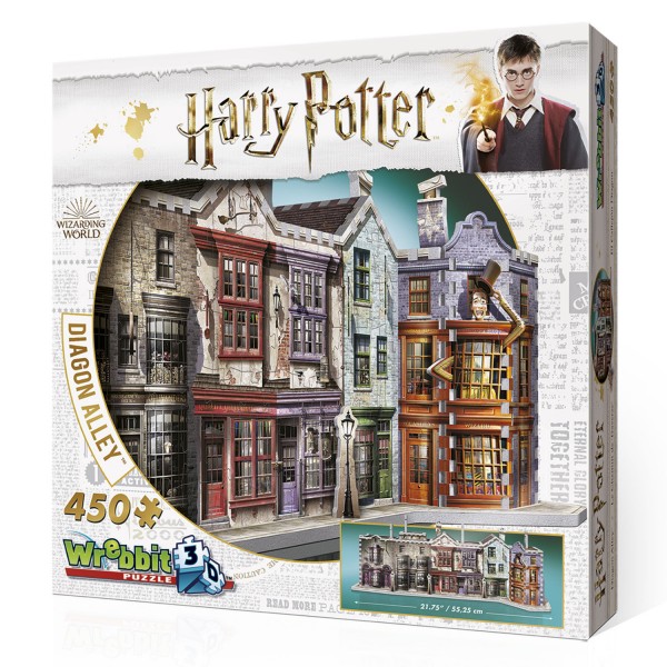 Winkelgasse / Diagon Alley - Harry Potter 450 pcs. 3D-Puzzle